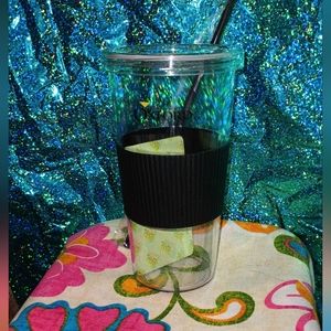 ❤️4 for $20 24 Oz. Oxford Tumbler Cup Clear BPA-Free